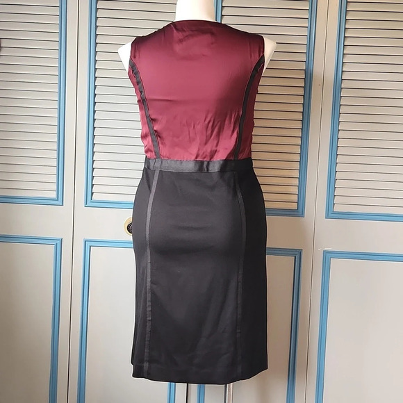 Dana Buchman Red & Black Sleeveless Dress - Picture 8 of 13